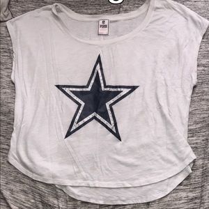 Dallas cowboys crop top